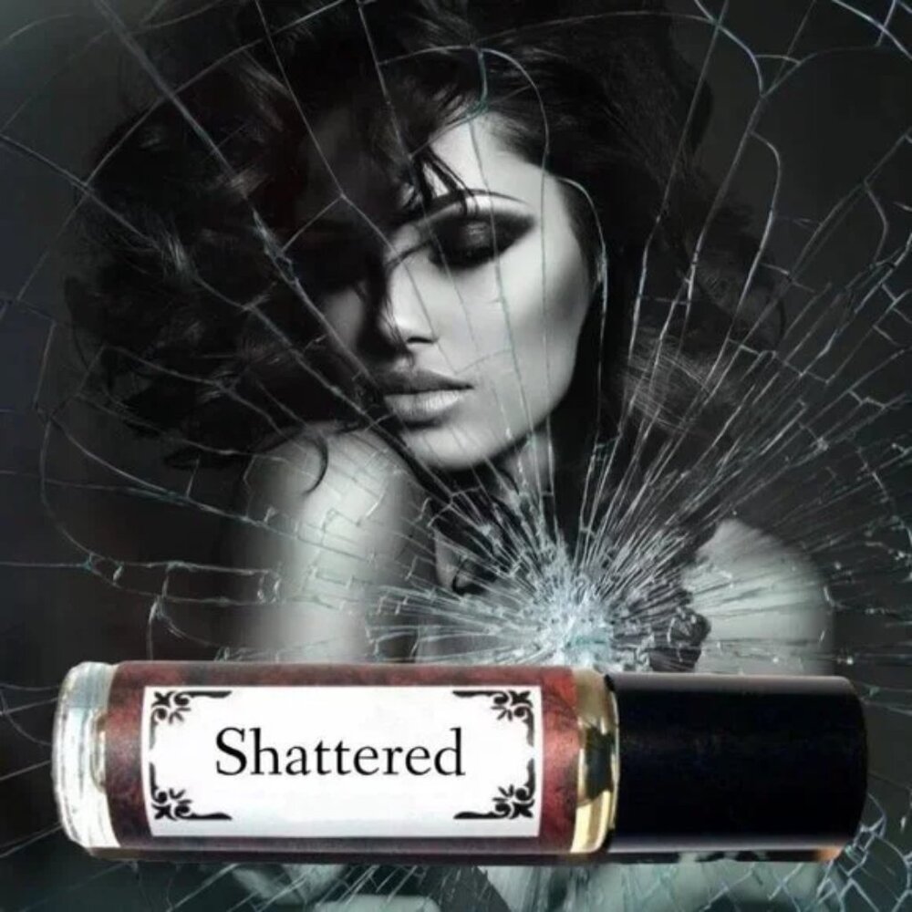 SHATTERED - Roll on Premium Perfume Oil - Unique scents - Pear Jasmine Peony